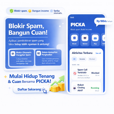 Baca landing page